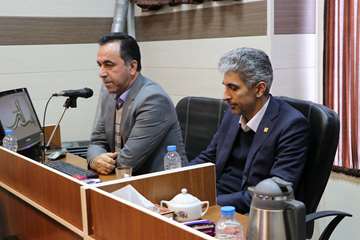 جلسه بررسی وضعیت بهداشتی درمانی شهرستان آرادان 